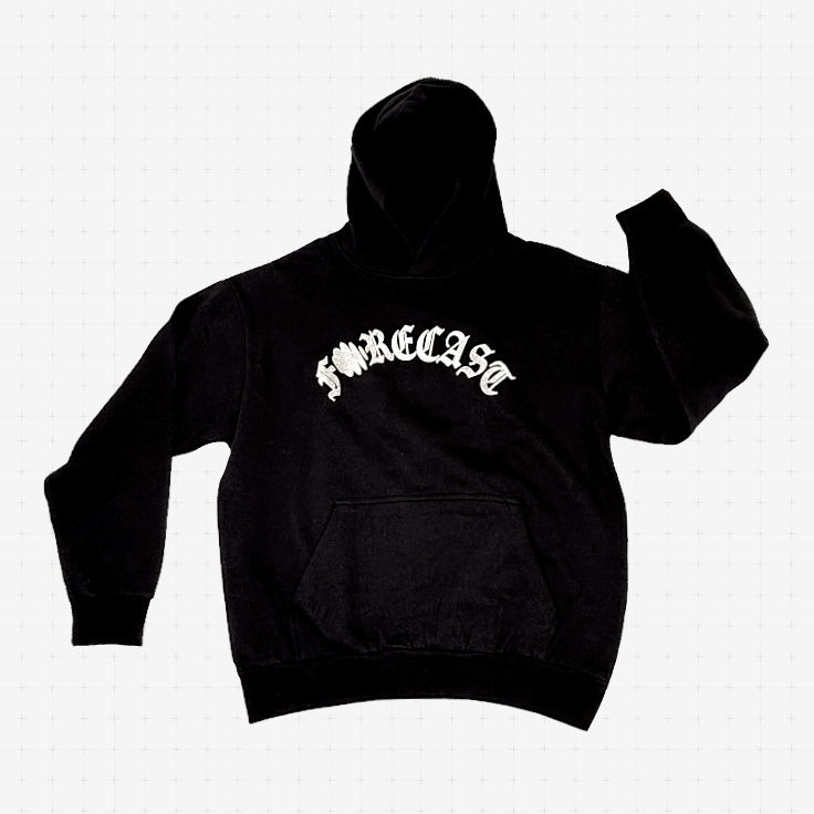 Foreshadow Hoodie Nero/Silver